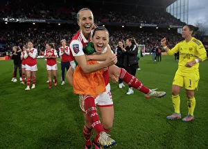 Arsenal Women V Chelsea Women - Conti Cup Final 2023 Prints: Arsenal Women Celebrate Conti Cup Triumph over Chelsea