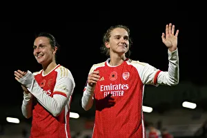 Arsenal Women Celebrate Conti Cup Victory