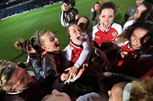 Arsenal Women Celebrate Continental Cup Victory: McCabe, O'Reilly, Janssen Lift the Trophy