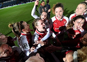 Arsenal Women Celebrate Continental Cup Victory: McCabe, O'Reilly, Janssen Lift the Trophy