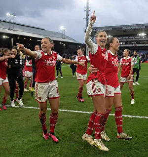 Arsenal Women V Chelsea Women - Conti Cup Final 2023 Prints: Arsenal Women Celebrate FA WSL Cup Final Victory over Chelsea