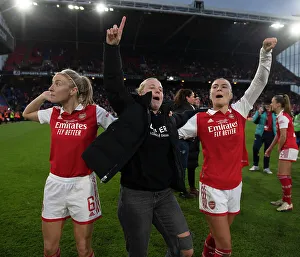 Arsenal Women V Chelsea Women - Conti Cup Final 2023 Prints: Arsenal Women Celebrate FA WSL Cup Final Victory over Chelsea