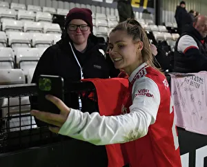 Arsenal Women V Aston Villa Women - Conti Cup 2023 Prints: Arsenal Women Celebrate FA WSL Cup Triumph Over Aston Villa