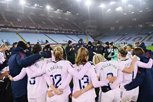 Aston Villa Women V Arsenal Women 2022-23 Prints: Arsenal Women Celebrate FA WSL Title: Jonas Eidevall's Team Triumphs at Villa Park