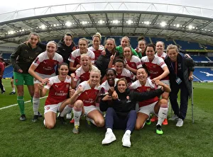 Arsenal Women Celebrate FA WSL Title Victory