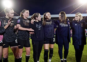 Images Dated 10th May 2023: Arsenal Women Celebrate FA WSL Victory