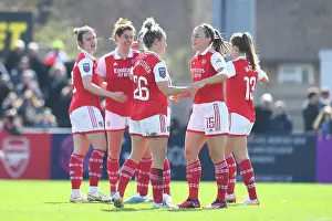 Arsenal Women V Manchester City Women 2022-23 Prints: Arsenal Women Celebrate FA WSL Victory Over Manchester City