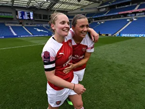 Arsenal Women Celebrate Historic League Title Win Against Brighton & Hove Albion
