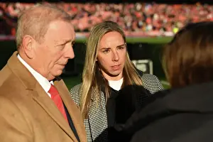 Arsenal Women V Chelsea Women 2022-23 Prints: Arsenal Women Celebrate Jordan Nobbs and Vic Akers Awards During Arsenal vs