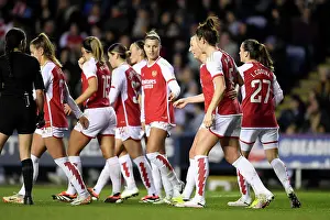 Reading Women V Arsenal Women - Conti Cup 2023-24 Prints: Arsenal Women Celebrate Stina Blackstenius's FA WSL Cup-Winning Goal Against Reading