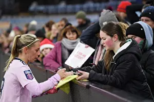 Arsenal Women Celebrate Victory Over Aston Villa in Barclays WSL