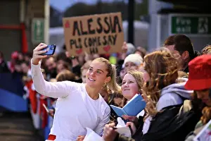 Brighton And Hove Albion V Arsenal 2023-24 Prints: Arsenal Women Celebrate Victory at Brighton: Alessia Russo Leads the Charge