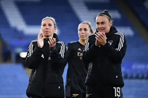 Leicester City Women V Arsenal Women 2022-23 Prints: Arsenal Women Celebrate Victory Over Leicester City in Barclays Super League