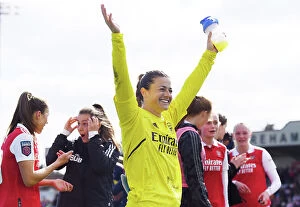 Images Dated 3rd April 2023: Arsenal Women Celebrate Victory Over Manchester City in FA Women's Super League