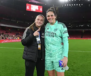 Arsenal Women V FC Zurich Frauen 2022-23 Prints: Arsenal Women Celebrate Victory in UEFA Champions League