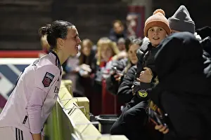 West Ham United Women V Arsenal Women 2022-23 Prints: Arsenal Women Celebrate Victory Over West Ham United in FA Women's Super League