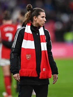 Images Dated 5th December 2021: Arsenal Women Claim FA Cup Victory Over Chelsea: Tobin Heath's Triumph
