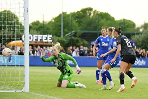 Everton Women V Arsenal Women 2022-23 Prints: Arsenal Women Clinch FA WSL Title: Caitlin Foord's Decisive Goal