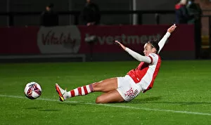 Images Dated 29th September 2021: Arsenal Women Crush Tottenham Hotspur Women 5-0 in FA Cup Quarterfinals: Caitlin Foord Scores Brace
