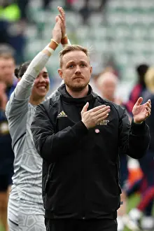 Vfl Wolfsburg V Arsenal Women 2022-23 Prints: Arsenal Women Defy Odds under Jonas Eidevall: Semi-Final Victory over VfL Wolfsburg in UEFA Champions League