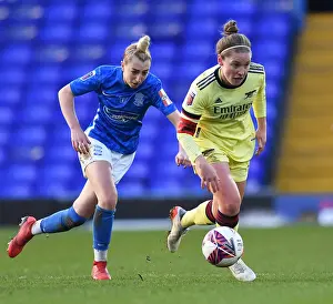 Birmingham City Women V Arsenal Women 2021-22 Prints: Arsenal Women Dominate Birmingham City in WSL Clash (Birmingham City Women vs Arsenal Women)