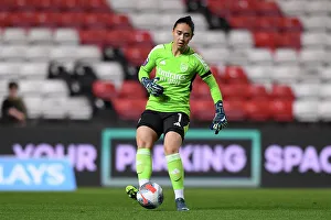 Bristol City Women V Arsenal Women 2023-24 Prints: Arsenal Women Dominate: Zinsberger in Action vs. Bristol City (Barclays WSL, 2023-24)