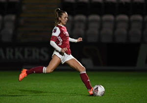 Images Dated 18th November 2020: Arsenal Women Edge Past Tottenham Hotspur in Penalty Shootout in Empty FA Womens Continental