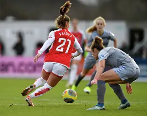 Arsenal Women V Everton Women 2023-24 Prints: Arsenal Women Take on Everton Women in Barclays Super League Clash at Meadow Park (2023-24)
