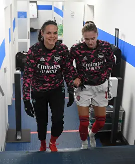 Hoffenhiem V Arsenal Women 2021-22 Prints: Arsenal Women Face 1899 Hoffenheim in UEFA Champions League Clash