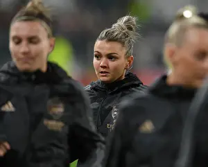 Juventus Women V Arsenal Women 2022-23 Prints: Arsenal Women Face Juventus in UEFA Champions League Clash at Juventus Stadium