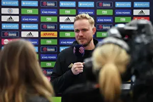 Leicester City Women V Arsenal Women 2022-23 Prints: Arsenal Women Face Leicester City in FA WSL Showdown: Jonas Eidevall Leads Gunners at The King Power Stadium