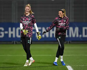 Hoffenhiem V Arsenal Women 2021-22 Prints: Arsenal Women Face Off Against 1899 Hoffenheim in UEFA Champions League Clash