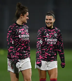 Hoffenhiem V Arsenal Women 2021-22 Prints: Arsenal Women Face Off Against 1899 Hoffenheim in UEFA Champions League Clash