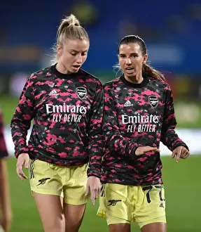 Barcelona V Arsenal Women 2021-22 Prints: Arsenal Women Face Off Against Barcelona in UEFA Champions League Clash