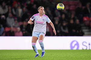 Southampton Women V Arsenal Women - Conti Cup 2023-24 Prints: Arsenal Women Face Off Against Southampton Women in FA WSL Cup Showdown at St