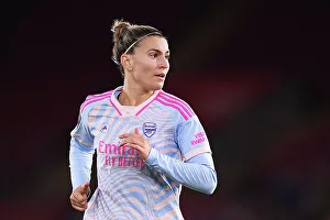 Southampton Women V Arsenal Women - Conti Cup 2023-24 Prints: Arsenal Women Face Southampton Women in FA WSL Cup Clash at St. Mary's Stadium