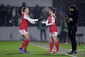 Arsenal Women V OH Leuven - Champ Lge Knockout 2025-26 Prints: Arsenal Women FC v OH Leuven - UEFA Women's Champions League 2025/26 KO play-offs Second Leg Arsenal Women FC v OH