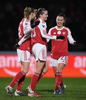 Arsenal Women V OH Leuven - Champ Lge Knockout 2025-26 Prints: Arsenal Women FC v OH Leuven - UEFA Women's Champions League 2025/26 KO play-offs Second Leg Arsenal Women FC v OH