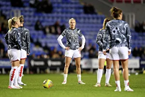 Reading Women V Arsenal Women - Conti Cup 2023-24 Prints: Arsenal Women Gear Up for Conti Cup Showdown Against Reading