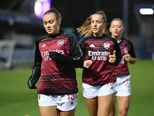 Chelsea Women V Arsenal Women Conti Cup 2020-21 Prints: Arsenal Women Gear Up for Continental Cup Showdown Against Chelsea Women