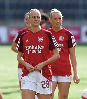 Arsenal Women V Paris FC 2023-24 Prints: Arsenal Women Gear Up for Paris FC Showdown in UEFA Champions League