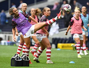 Tottenham Hotspur Women V Arsenal Women - MIND Series 2021-22 Prints: Arsenal Women Gear Up for Tottenham Showdown in MIND Series Match