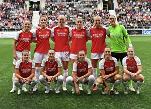 Images Dated 6th September 2023: Arsenal Women Gear Up for UEFA Champions League Battle Against Linkoping FC (September 2023)