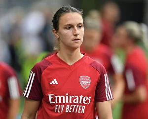 Images Dated 6th September 2023: Arsenal Women Gear Up for UEFA Champions League Showdown against Linkoping FC in Sweden