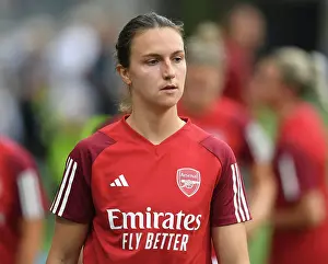 Linkoping FC V Arsenal Women 2023-24 Prints: Arsenal Women Gear Up for UEFA Champions League Showdown against Linkoping FC in Sweden