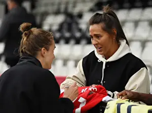 Arsenal Women V Aston Villa 2021-22 Prints: Arsenal Women Honor Fara Williams with Emotional Shirt Tribute vs. Aston Villa