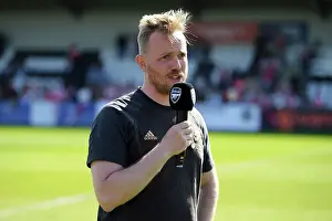 Arsenal Women V Aston Villa Women 2022-23 Prints: Arsenal Women: Jonas Eidevall Addresses Team After FA WSL Match vs. Aston Villa (2022-23)