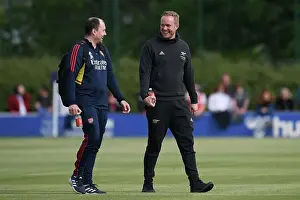 Arsenal Women: Jonas Eidevall and Joe Moore Discuss Strategy Ahead of Everton FC Clash (FA Women's Super League 2022-23)