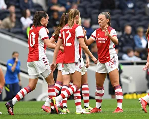 Tottenham Hotspur Women V Arsenal Women - MIND Series 2021-22 Prints: Arsenal Women Kick Off New Season with McCabe's Stunner Against Tottenham Hotspur