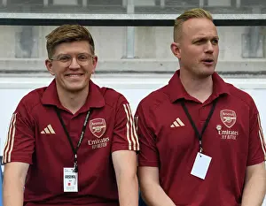Linkoping FC V Arsenal Women 2023-24 Prints: Arsenal Women Kick Off UEFA Champions League Campaign